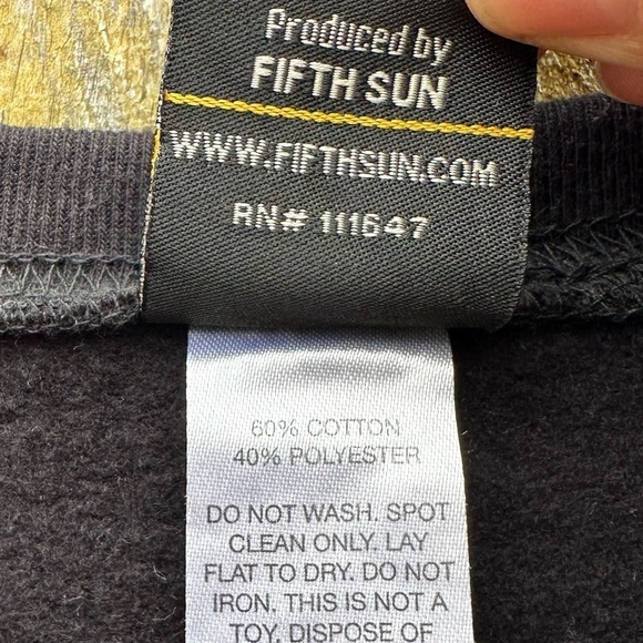 Fifth Sun Reindeer Christmas Light Up Sweatshirt Unisex Sz L - Picture 8 of 10